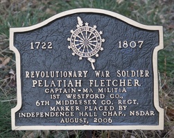 315-1966 Pelatiah Fletcher DAR Marker, Westford Cemetery.jpg
